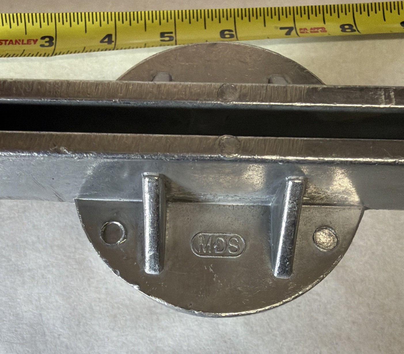 12" Road Street Name Sign Top Mounting Bracket U Channel Post Flat Holder