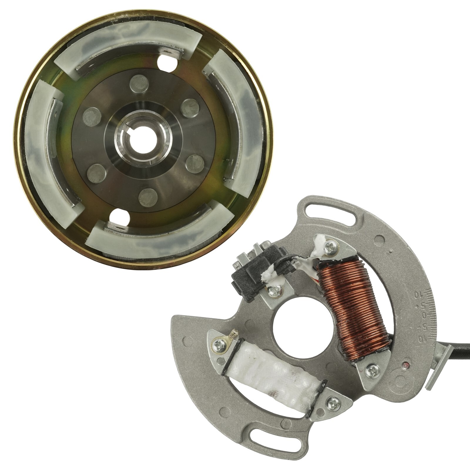 Flywheel Generator w/ Stator Magneto For Yamaha Blaster 200 YFS200 1990-2006