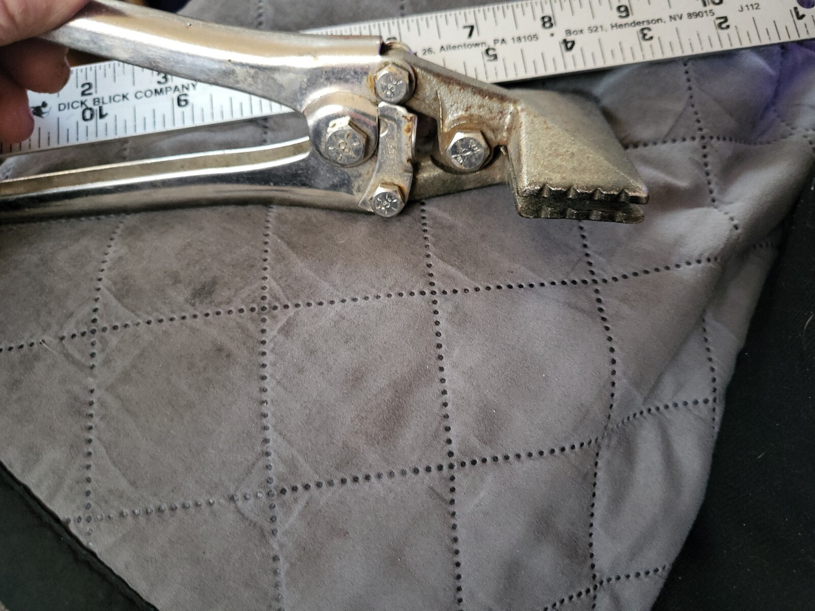 Malco S-2 3in Sheet Metal Hand Seamer Vintage Tool