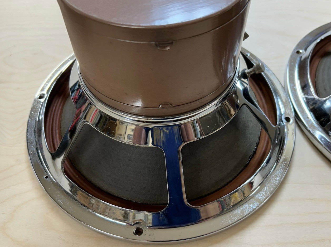 EV SP12 Full Range Speakers Pair Electro Voice 12” Whizzer Cone Working