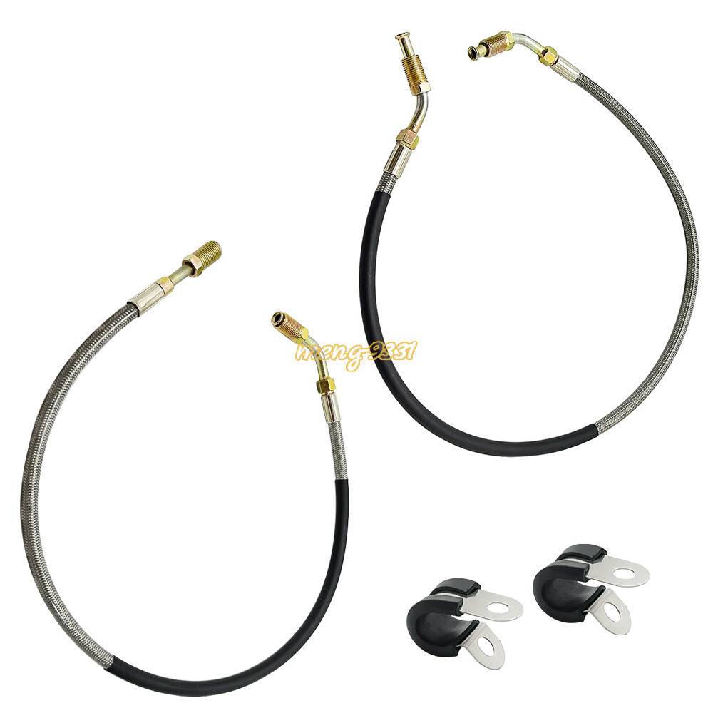 2 Front Brake Hose Line Left & Right for Polaris Sportsman 500 400 335 1993-2000
