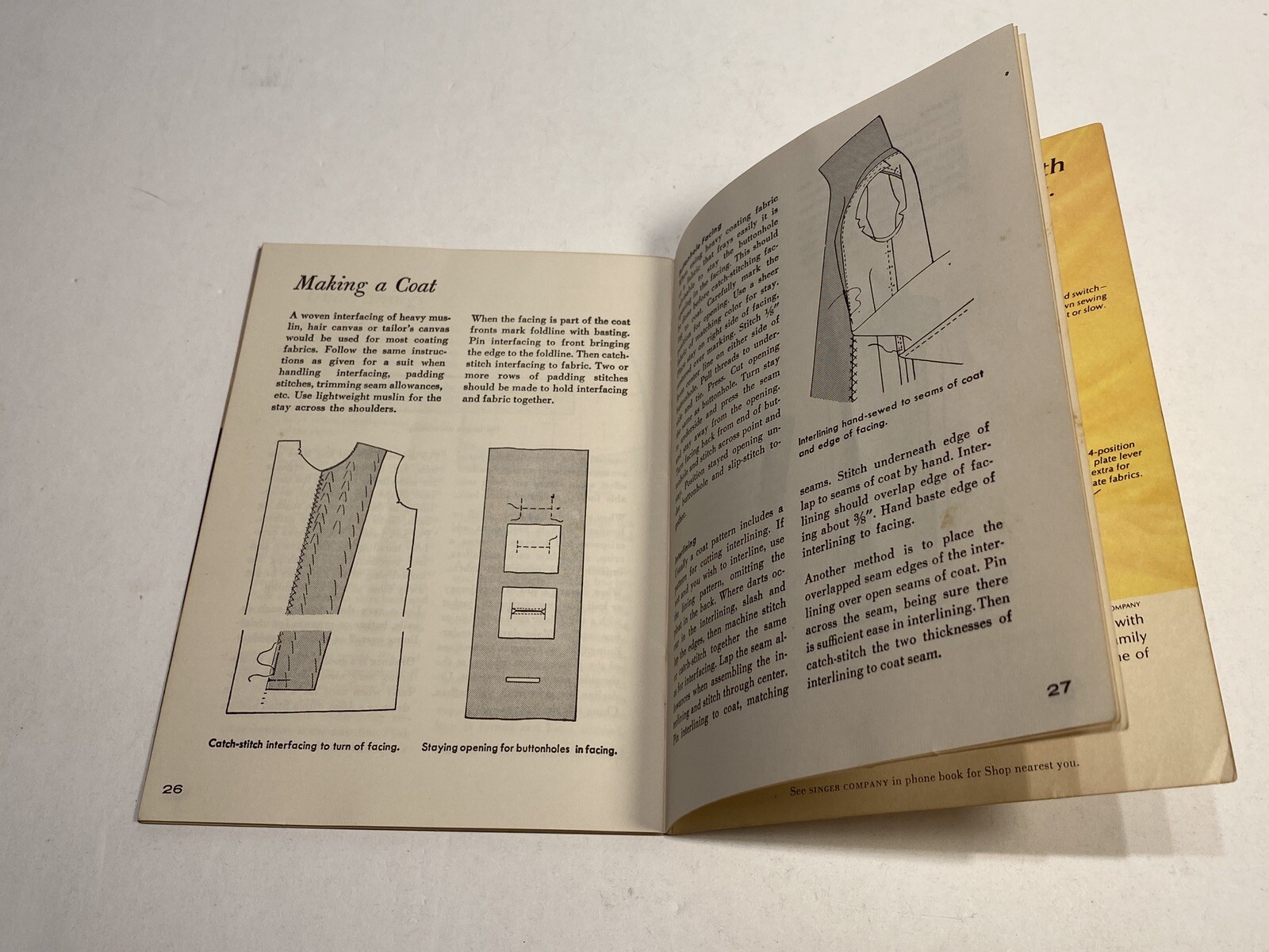 Singer Sewing Library Book No. 118: How to do Dressmaker Tailoring, 1961