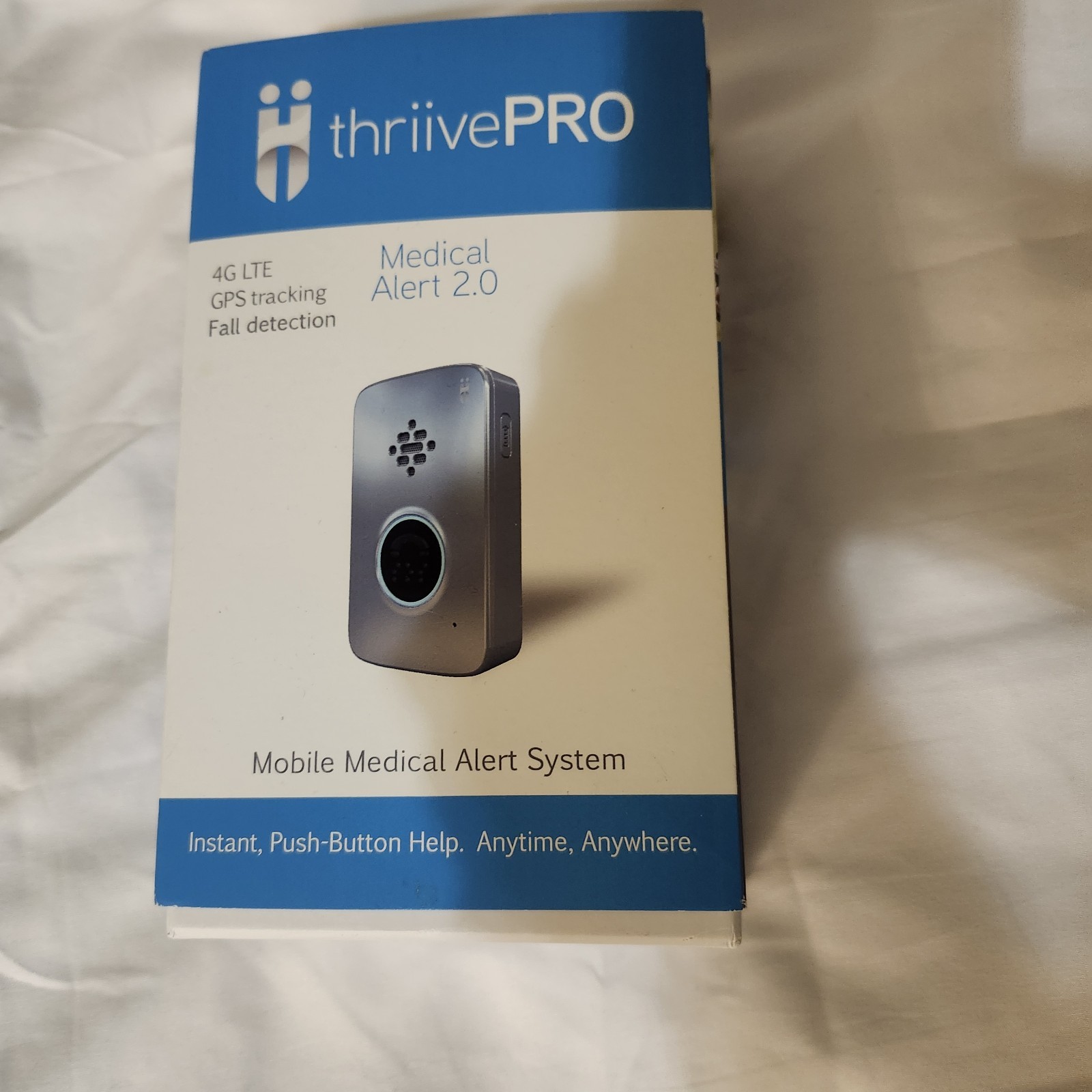 ThriivePRO Medical Alert 2.0 4G LTE GPS Fall Detection Emergency Device