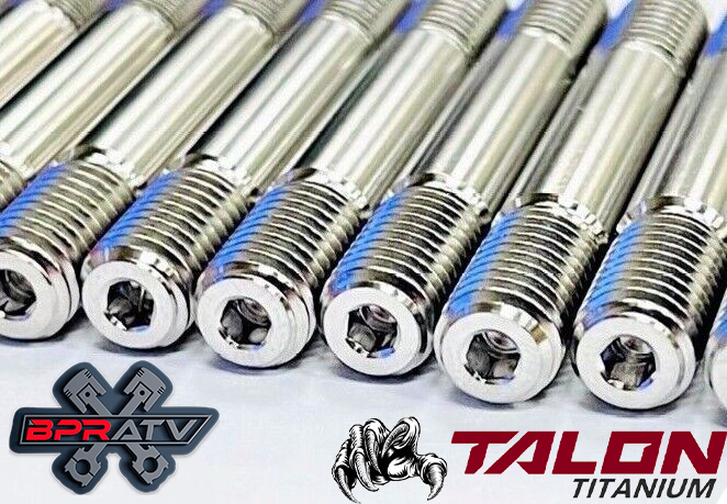 Banshee Crankcase Studs Bolt Kit Titanium Reusable Cylinder Case Head Stud Kit
