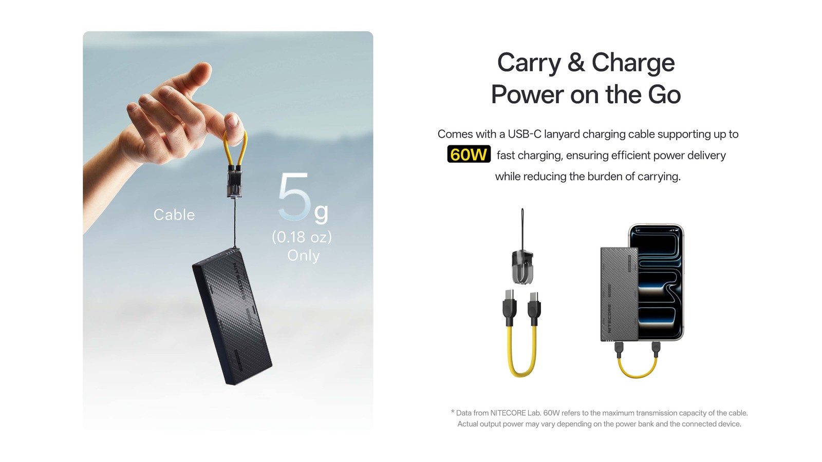 Nitecore NB10000 Gen4 Ultralight 10000mAh Power Bank