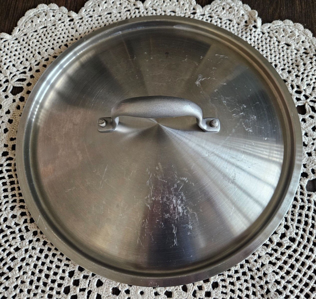 All-Clad D3 12" Stainless Steel Skillet with Lid