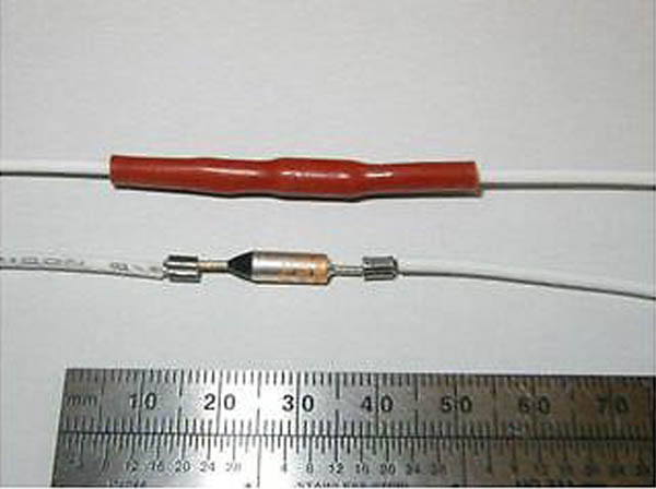 169 deg C ELMWOOD THERMAL CUTOFF FUSES - 10 pcs