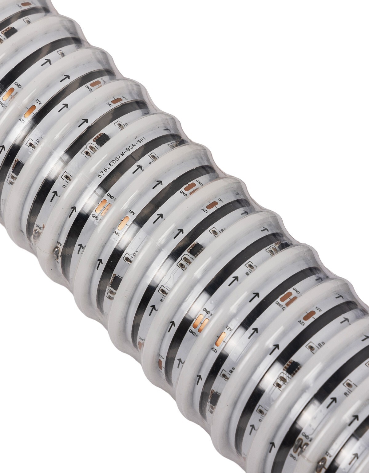 2PCS COB 2FT Fat Whip Lights Spiral Chasing Lighted for Can-Am Polaris UTV ATV