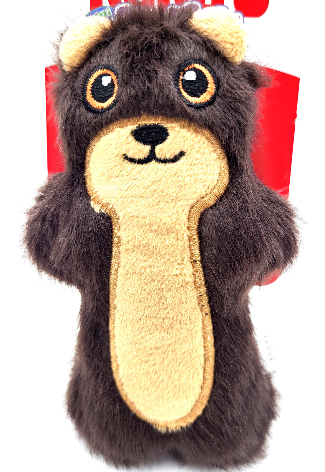 KONG Snuzzles Mini Otter XS Squeaky Comfort Toss & Play Dog Toy 4.75"