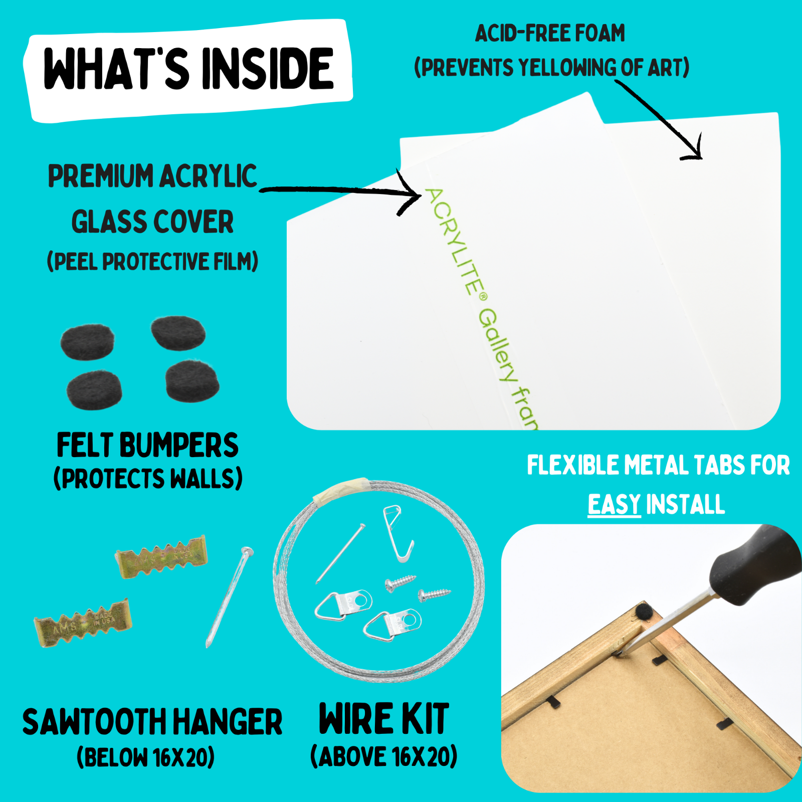 Irish Rustic Celtic Knot Picture Frame Celtic Home Decor Distressed Wood