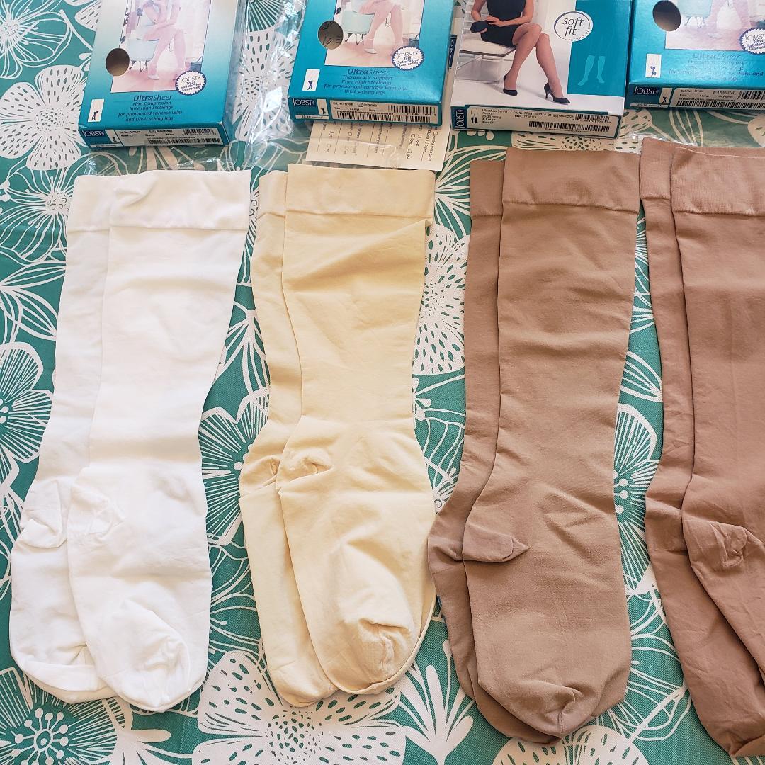 Jobst Ultra Sheer CT REGULAR 15-20 Compression Knee Stockings Size & Color