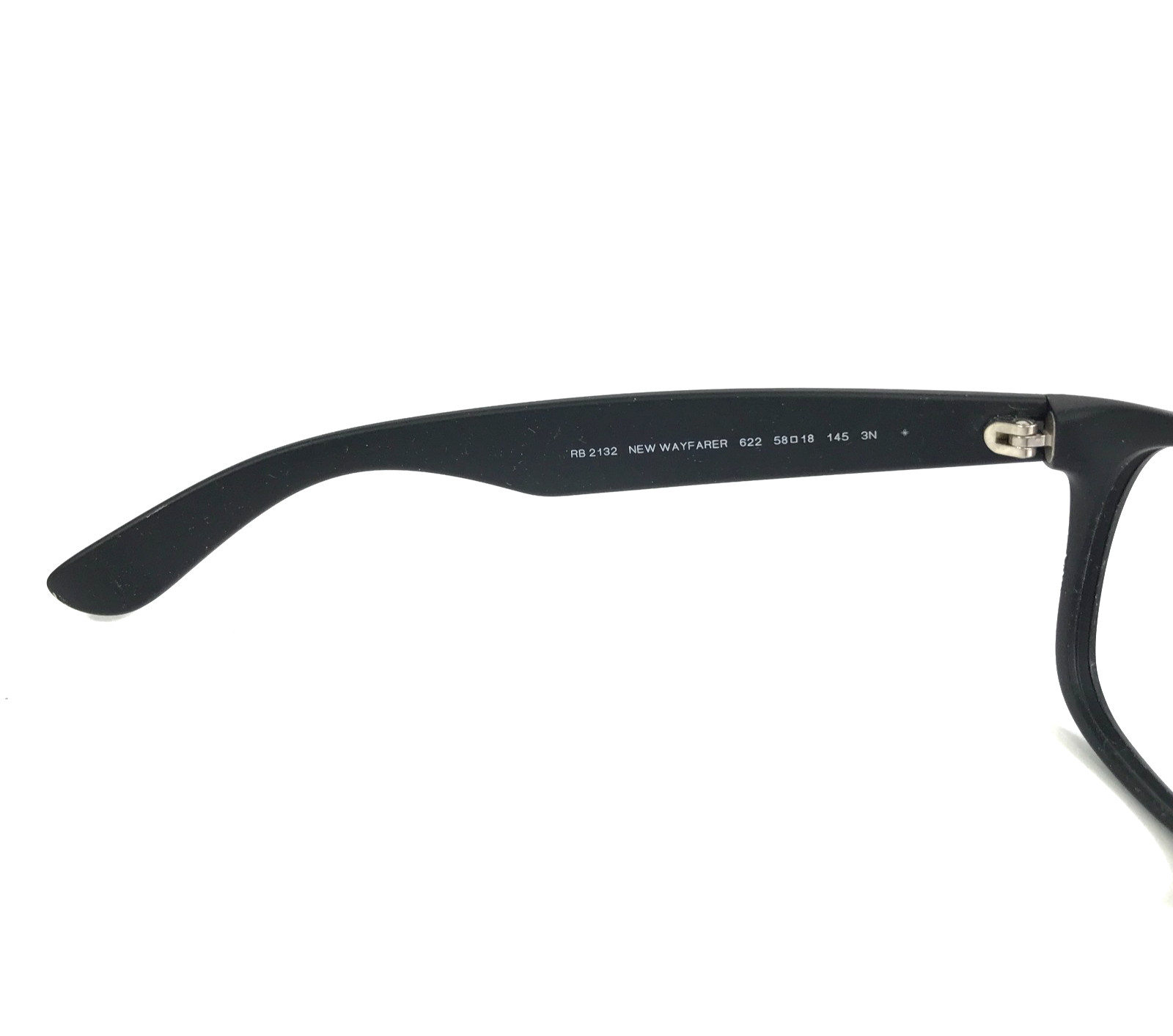 Ray-Ban Eyeglasses Frames RB2132 NEW WAYFARER 622 Rubber Matte Black 58-18-145