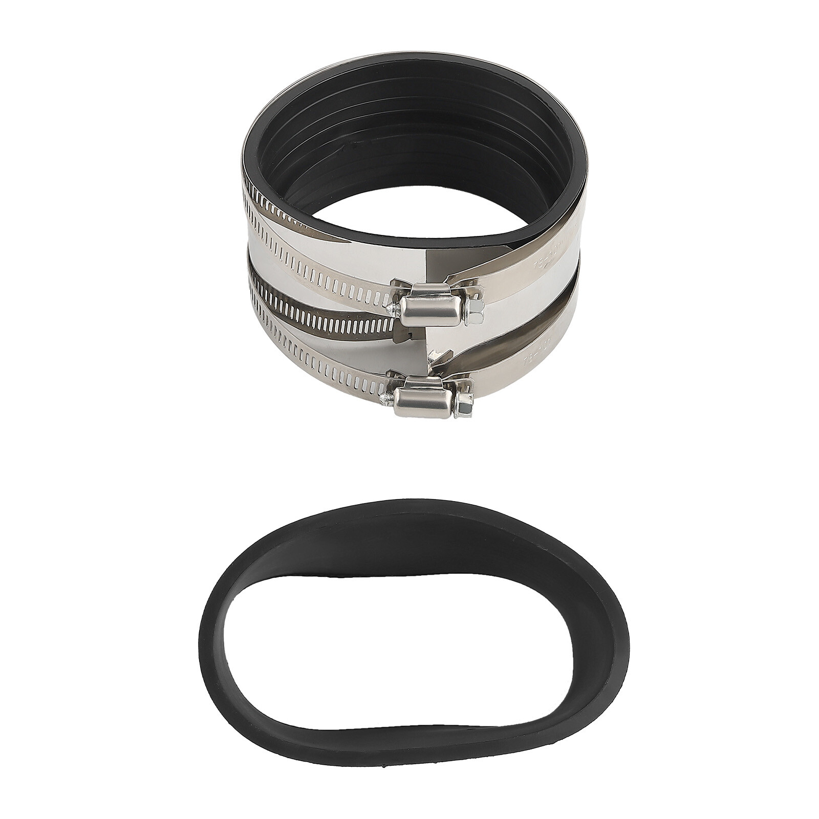 Dual Twin Air Intake System Kit Aluminum + Filter for Corvette C5 5.7L 01-04