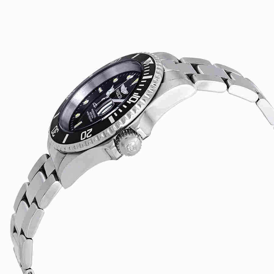 Invicta Pro Diver Black Dial Stainless Steel 40 mm Men's Watch 26970