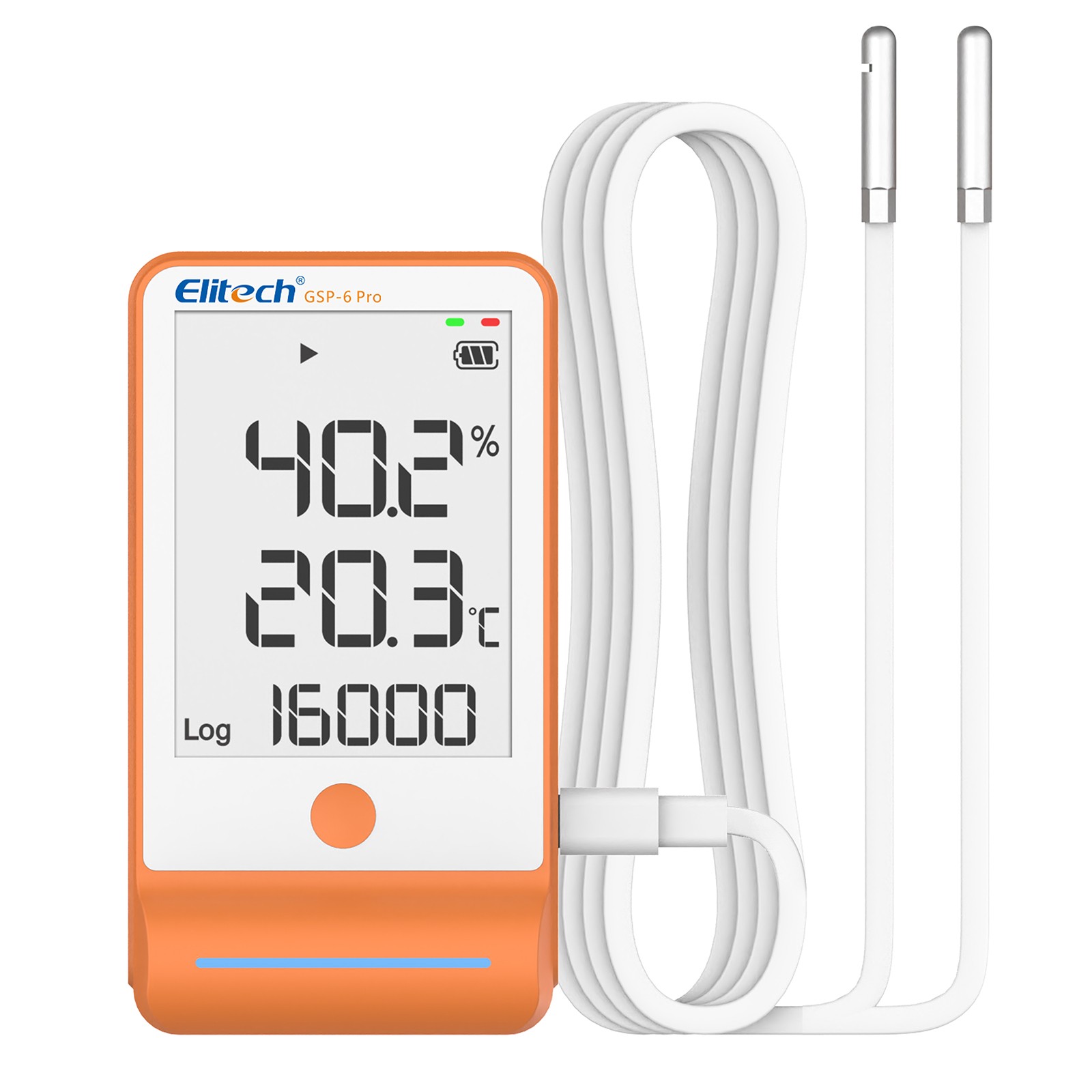 Elitech GSP-6Pro Temperature Data Logger Humidity Recorder Temperature Monitor