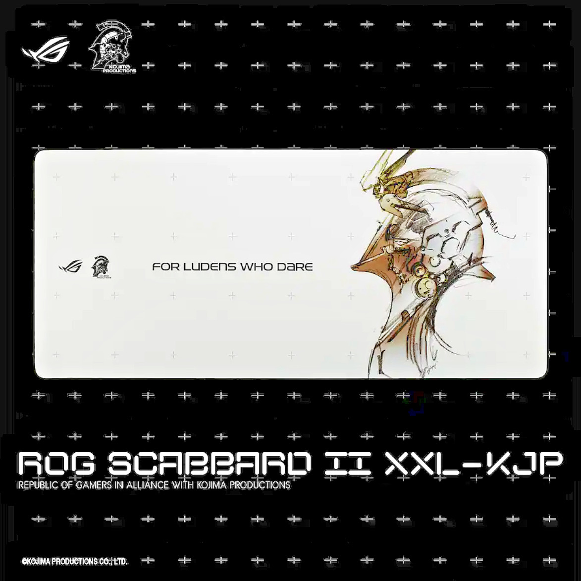 ASUS ROG x KOJIMA PRODUCTIONS Limited Ludens Edition Scabbard II Gaming Desk Pad