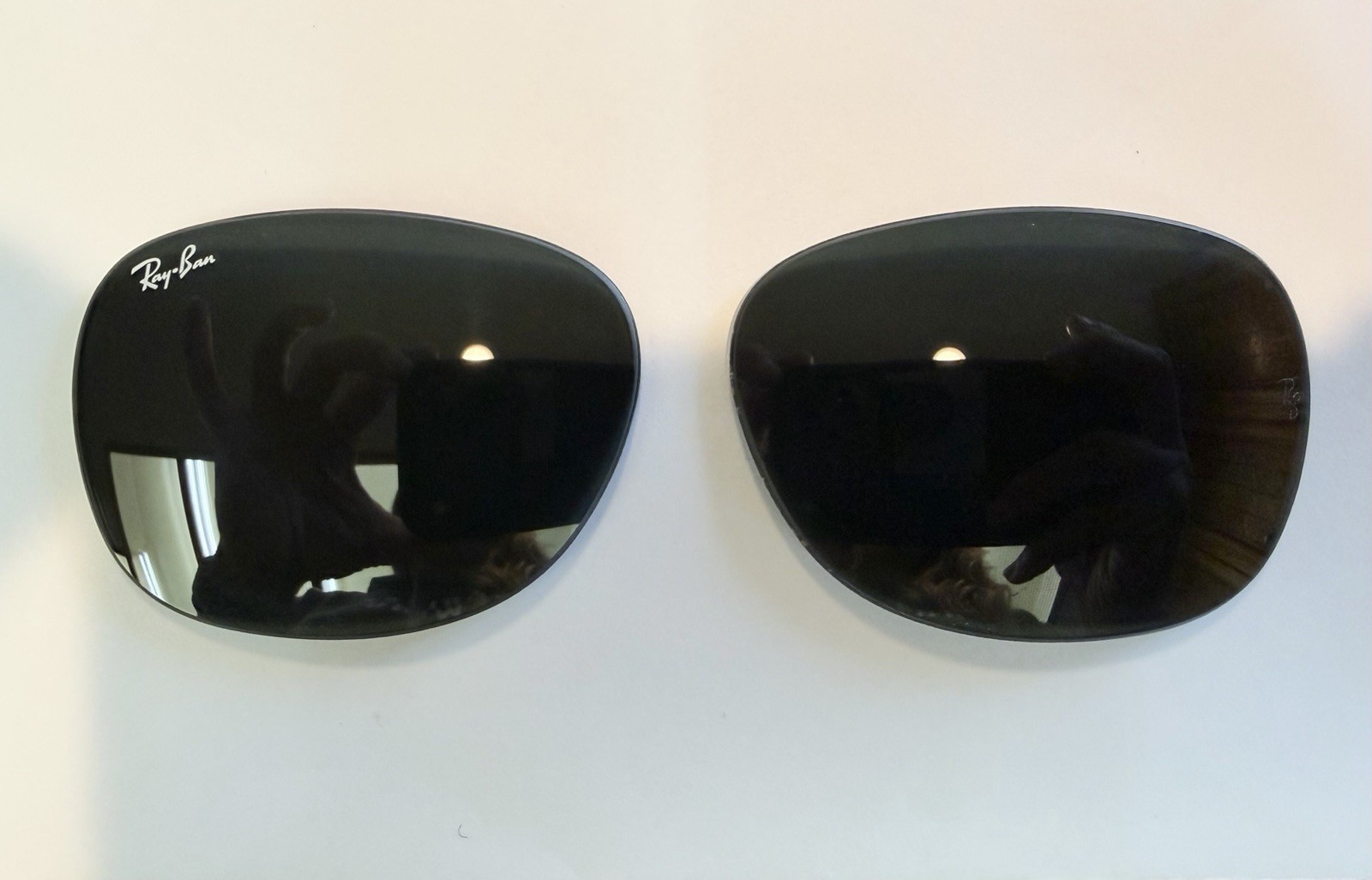 Ray Ban RB2132 New Wayfarer Green G-15 Glass Replacement Lenses Genuine 55mm