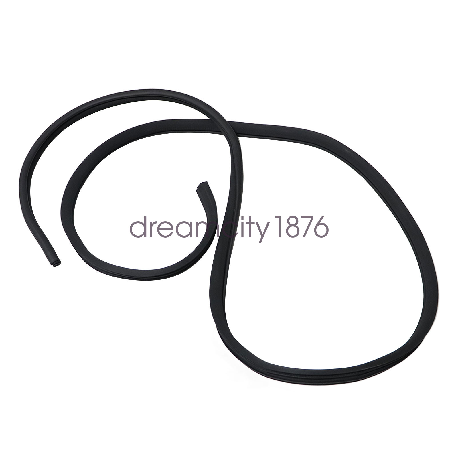 Rubber/Velvet Door Seal Edge Protector Weatherstrip For BMW E90 3-Series 05-11