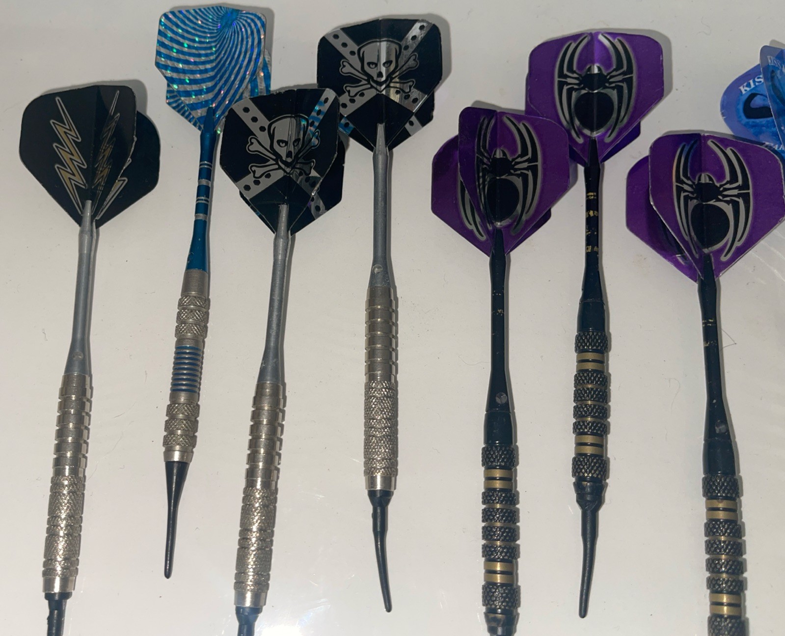 Used Darts Lot Soft Tip 14 plus extra accessories