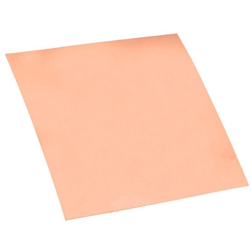 99.9% Pure Copper Metal Plate, Copper Skin, Copper Foil Thickness 0.1mm To 5mm