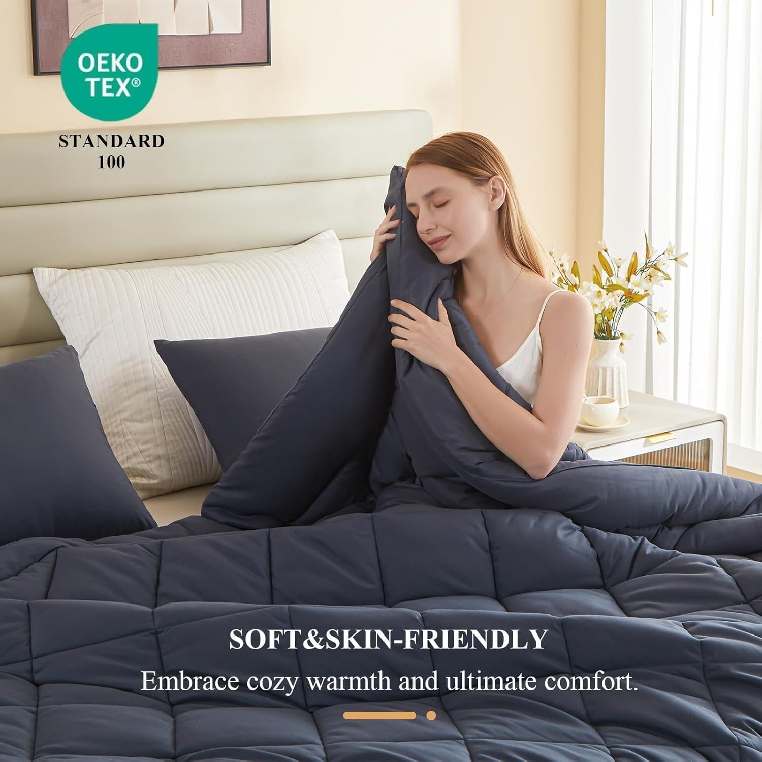 128x120 Oversized King Comforter, Extra Large King Size Comforter Oversized