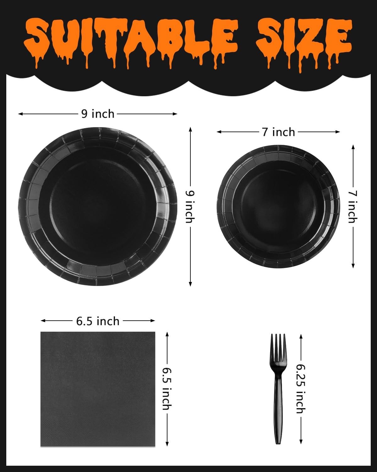 120 Pcs Party Tableware: Plates, Napkins & Forks for All Occasions