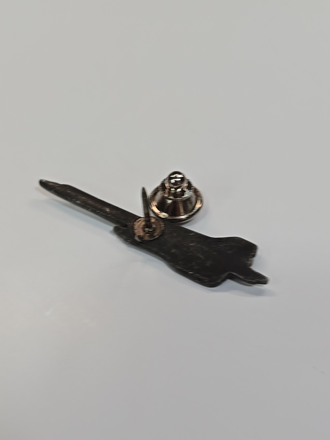 SR-71 Blackbird Tie Tack Lapel Pin Gray Color