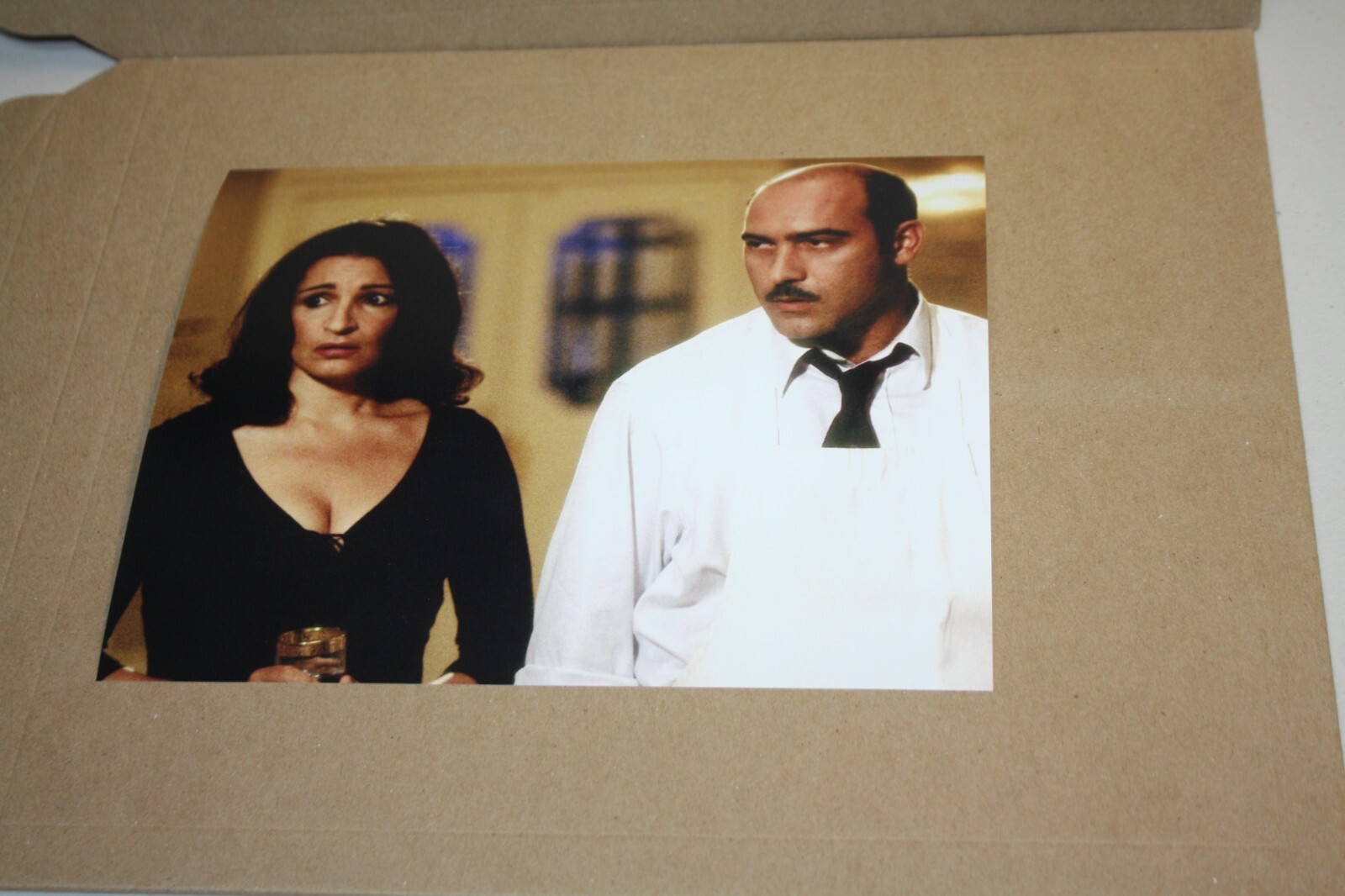KATHERINE NARDUCCI JOHN VENTIMIGLIA UNSIGNED 8X10 PHOTO From THE SOPRANOS ARTIE