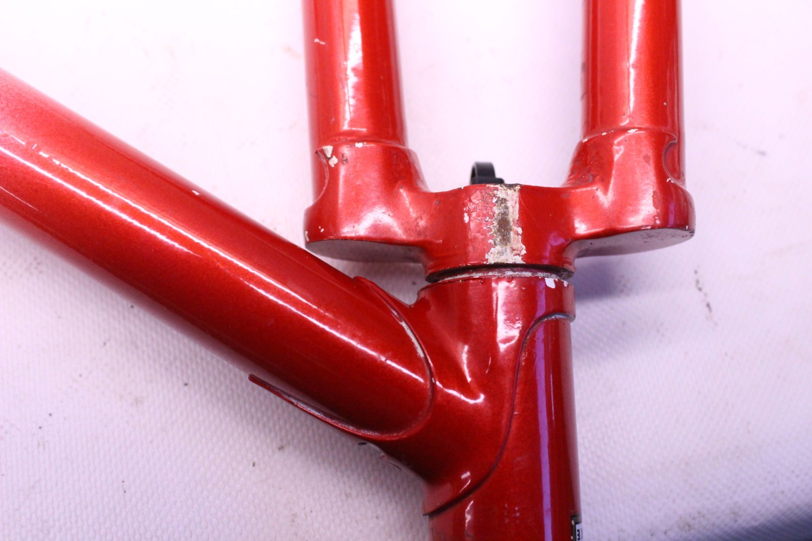 Vintage Steel Lugged Martelly Track Frameset Campagnolo Drop Outs