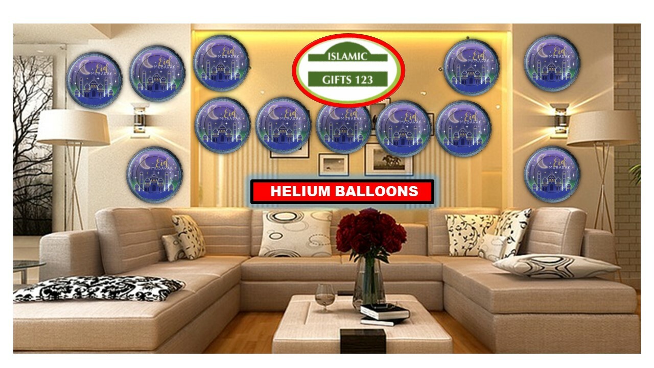 EID Balloons*Eid party supply**Eid Helium balloons*Eid decoration* Islamic Gifts