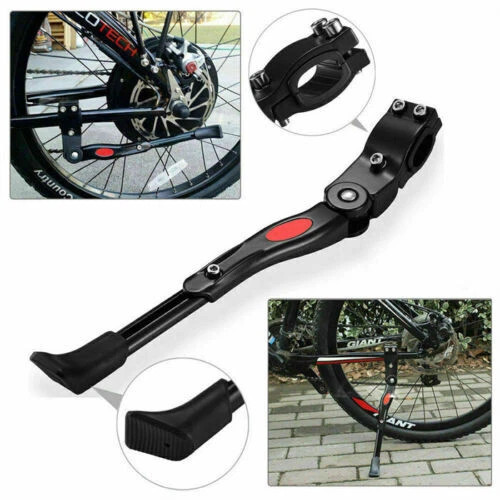 Bicycle Kickstand Universal Adjustable Aluminum Bike Side Kick Stand 24"-29"