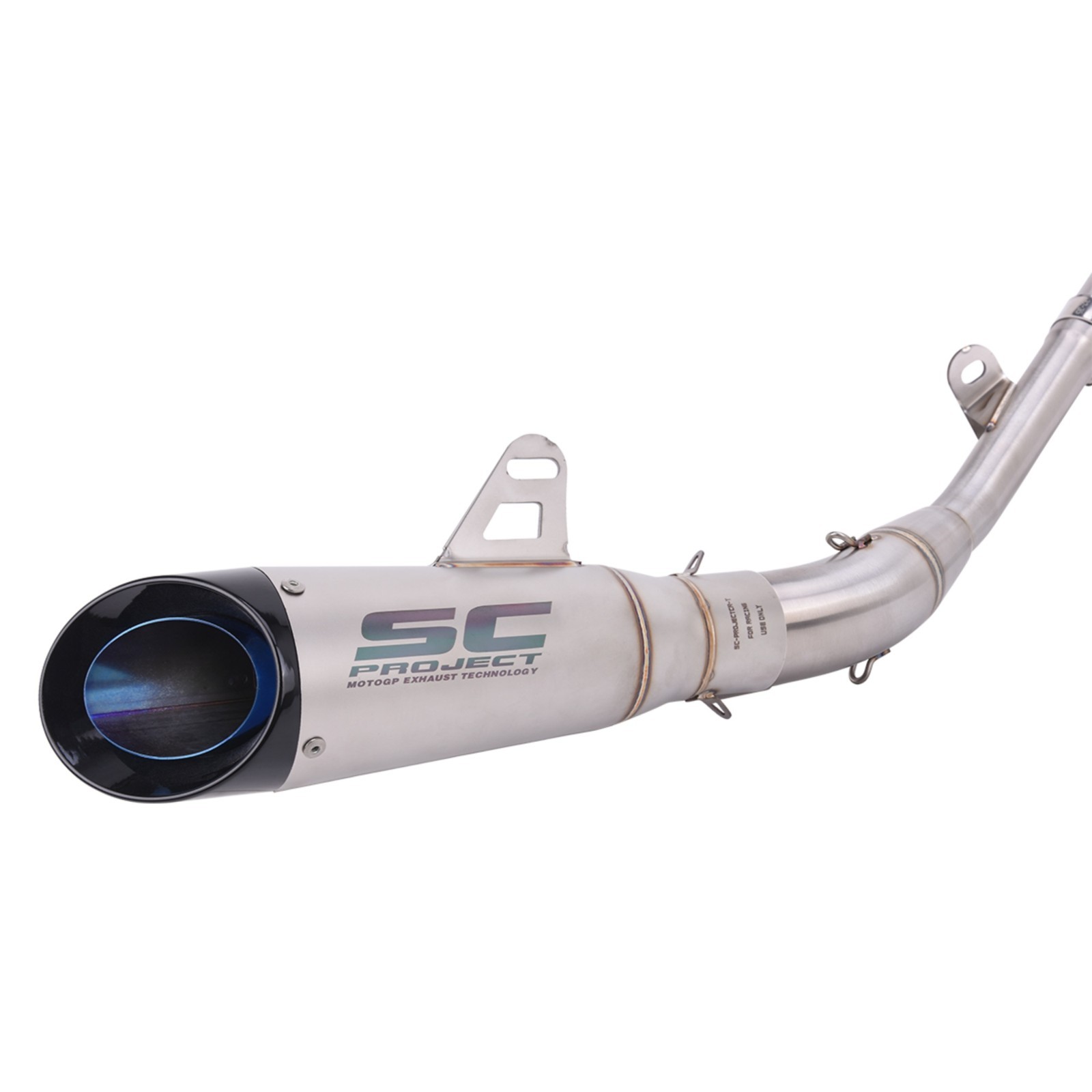 For Honda Grom MSX125/SF Grom125/SF 2021-2023 Full Exhaust System Muffler Pipe