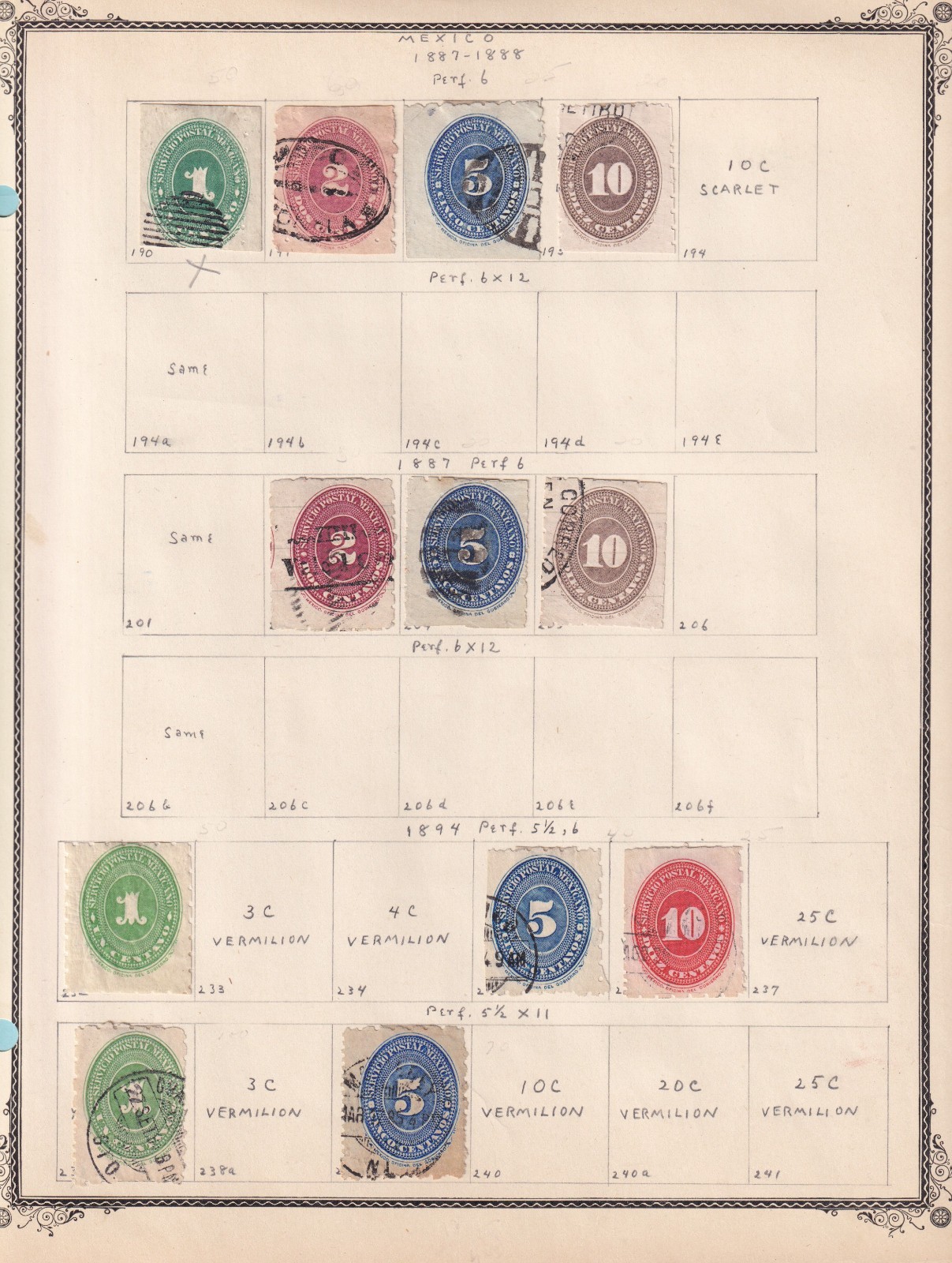 MEXICO - MINT AND USED COLLECTION ON ALBUM PAGES - DR. SCHULTZ ESTATE - Q198