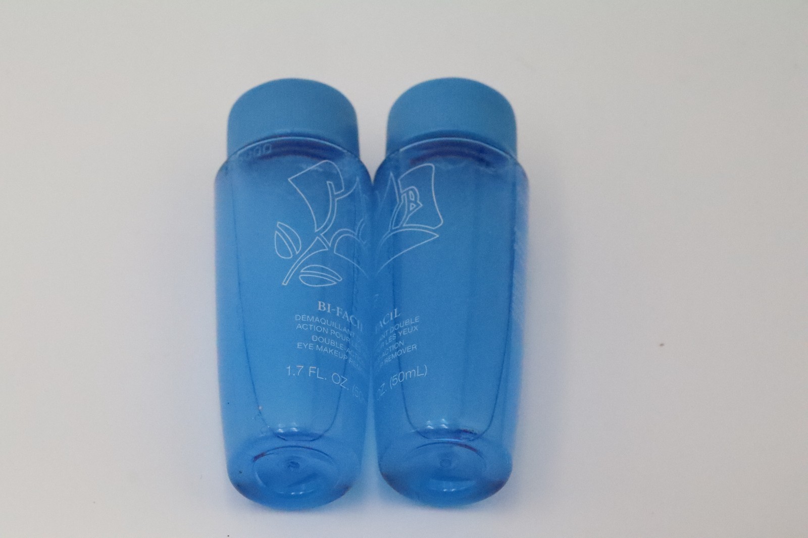 Lancôme Bi-Facil Eye Makeup Remover 1.7oz 50ml Travel Size LOT OF 2 NEW