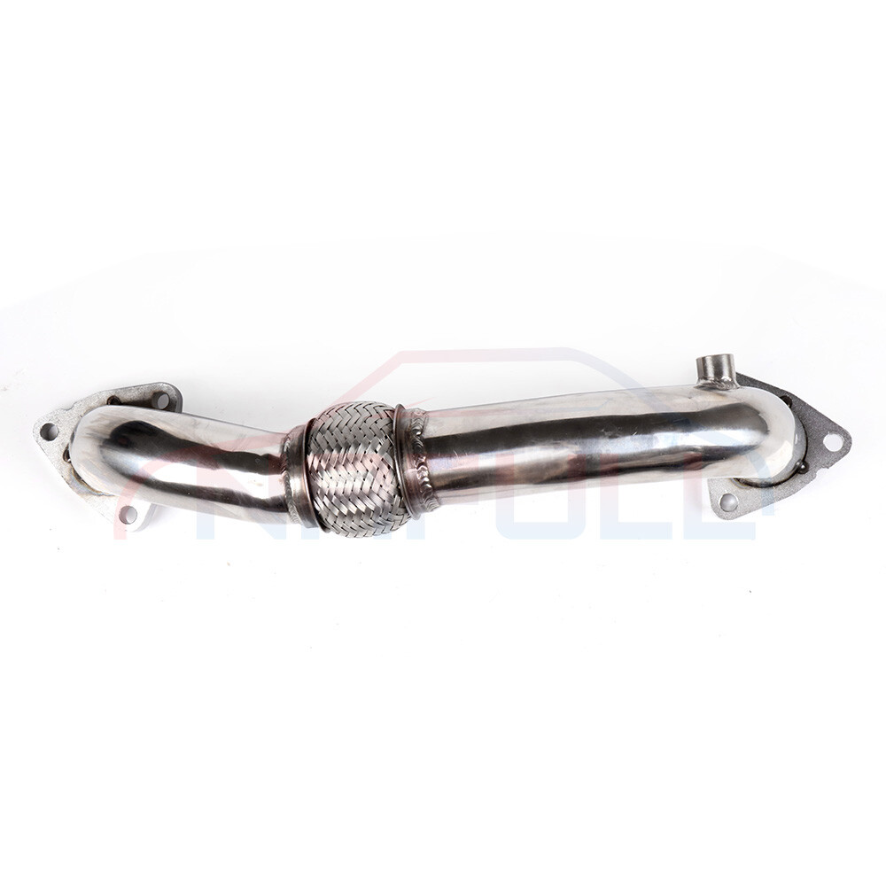 For Ford F-250 F-350 F-450 6.4L 2008-2010 Heavy Duty Polished Up Exhaust Pipe