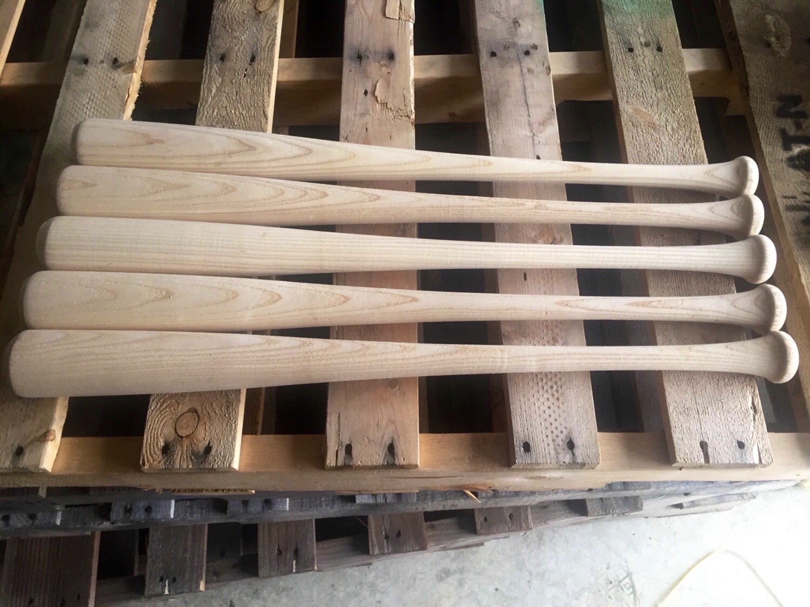 4-34” CRAFT QUALITY Wood Blem Baseball Bats (Free Shipping!)