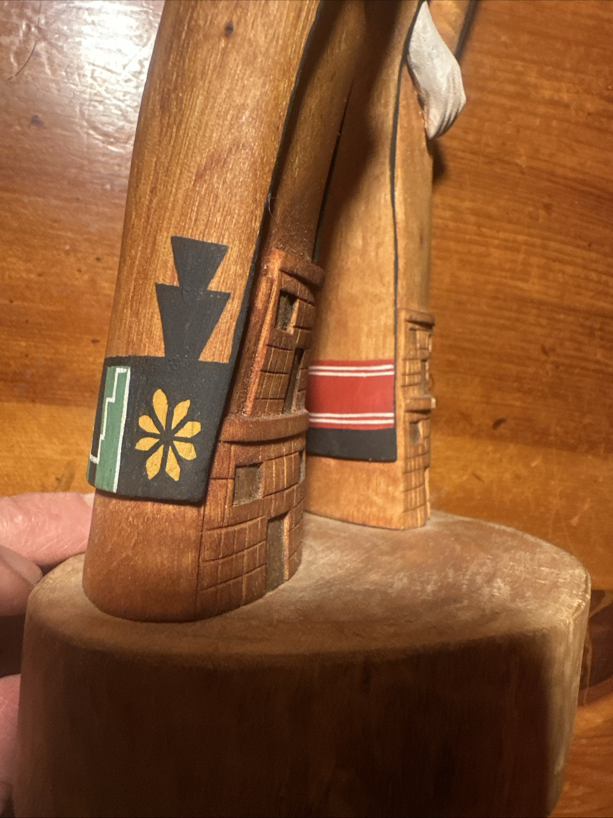 Dewayne Ahownewa Hopi Kachina Carved Wood Dolls Hopi Arts 2nd Mesa Arizona Vtg