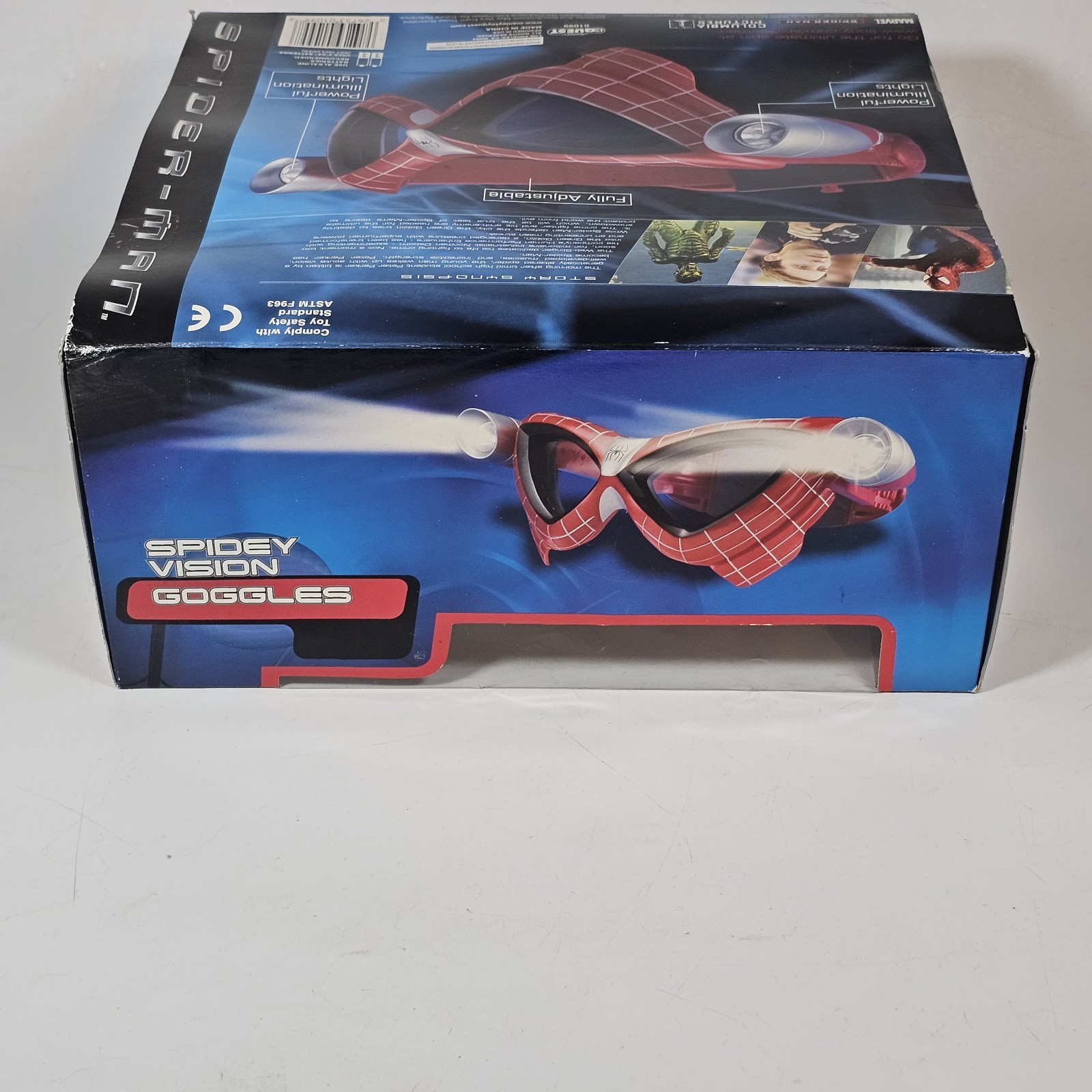 2002 Spider-Man Movie Spidey Vision Goggles Marvel Tobey Maguire NEW