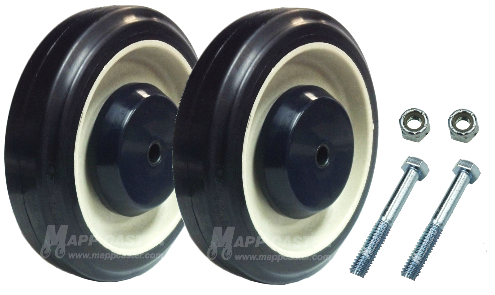 Gemini Jr Sr replacement caster wheels for Magliner Convertible Cart 131030 - W