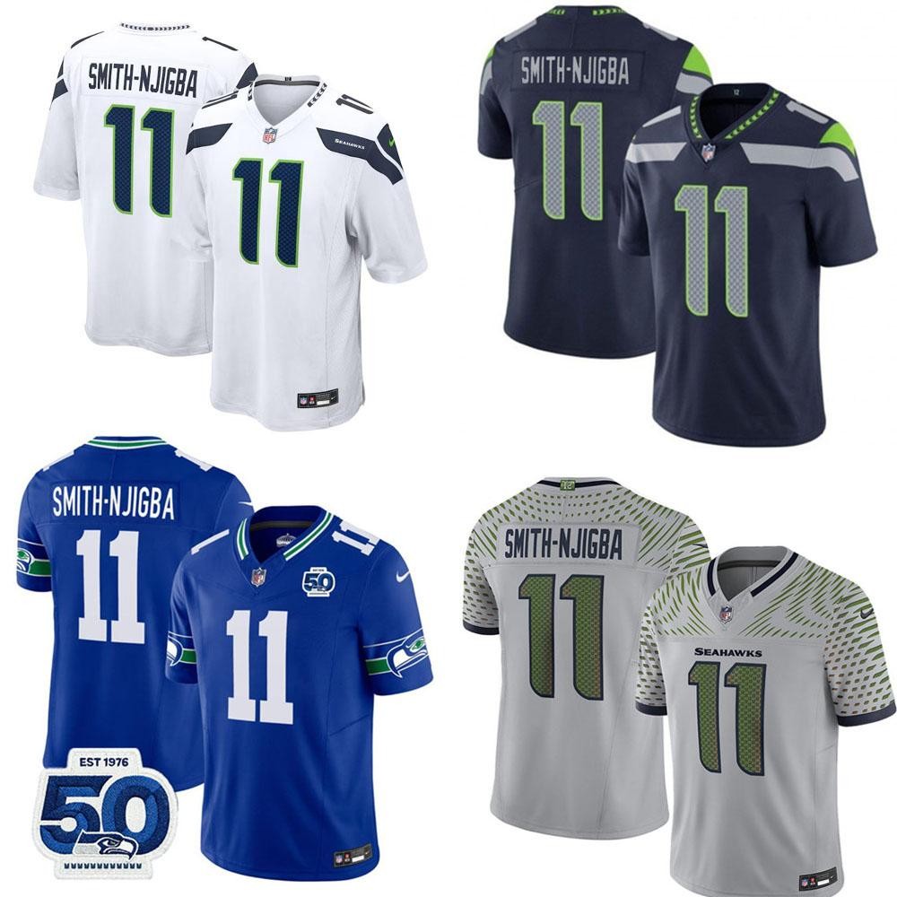 Jaxon Smith-Njigba Seahawks Men All stitched Jersey