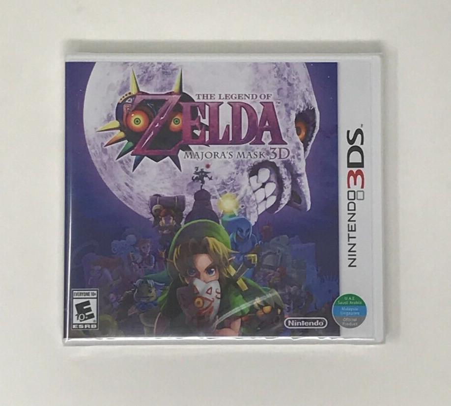 The Legend of Zelda Majora's Mask 3D Nintendo 3DS Brand New & Factory Sealed!