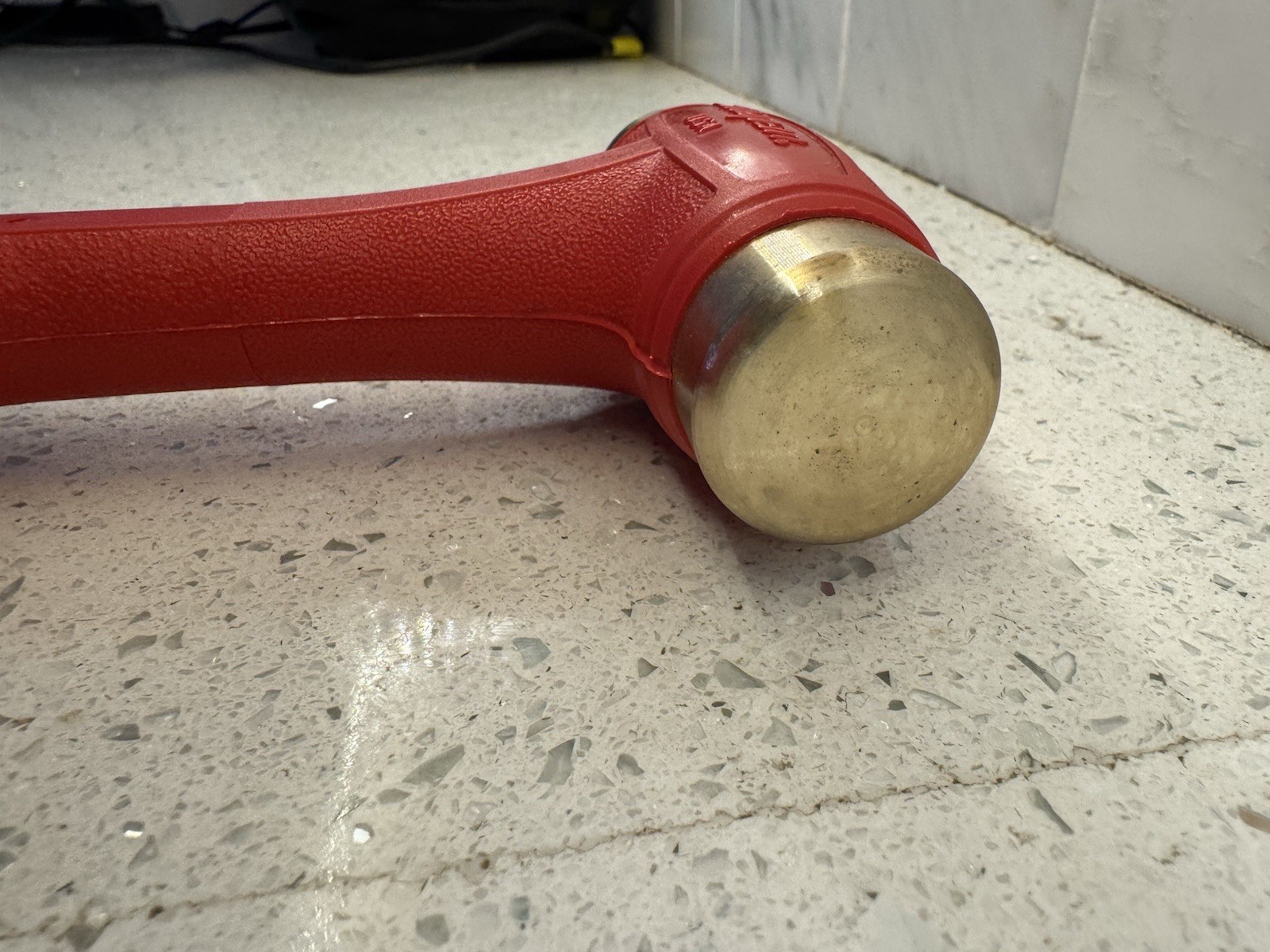 Snap-On HBBT16 Red 16oz Bronze Hammer NEW