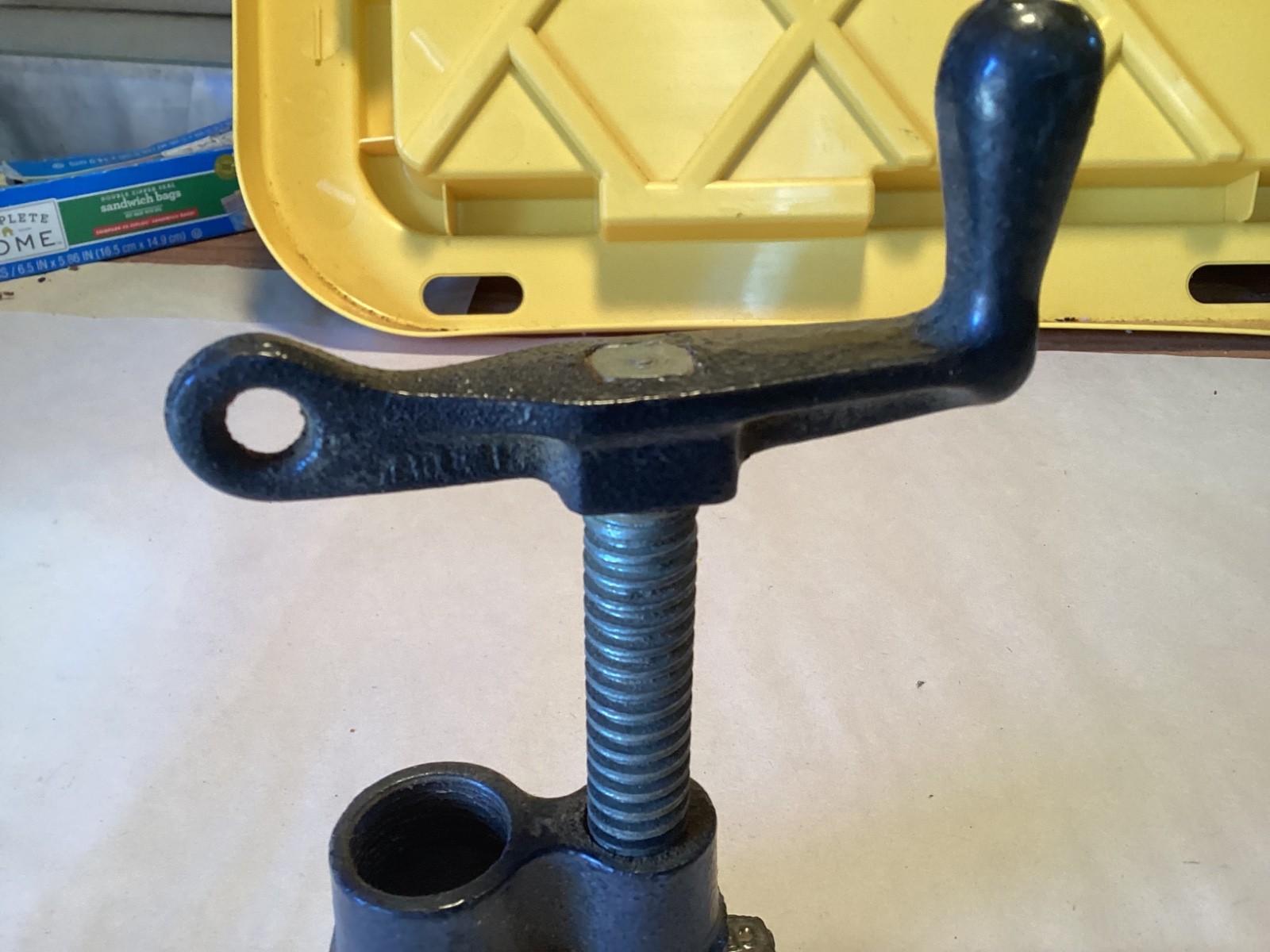 Vintage Craftsman ##6674-2 pipe clamp hand tool