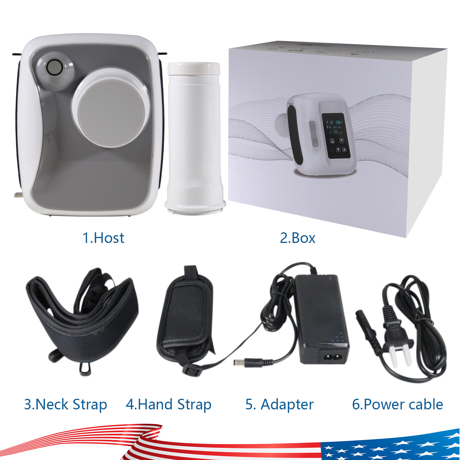 Dental Digital X-Ray Machine Xray Unit + Imaging System RVG X-Ray Sensor Size 1