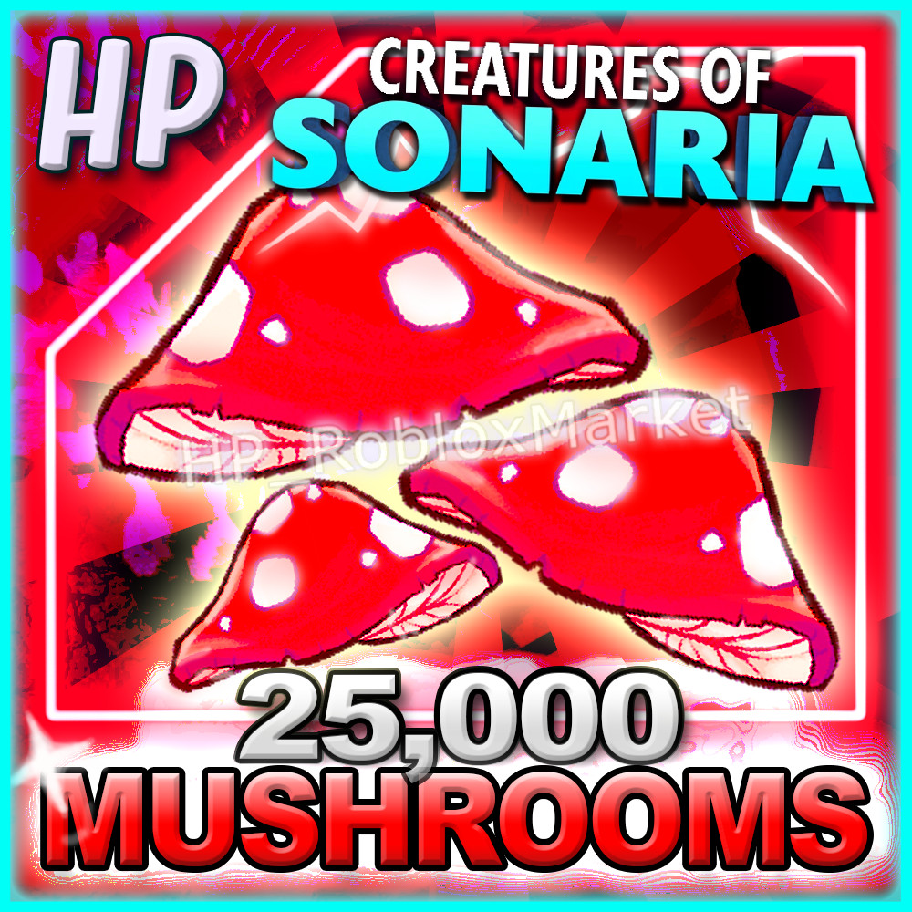 CREATURES OF SONARIA 🍄🍄🍄[25K - 2.5M Mushrooms / MUSH]⚡FASTEST DELIVERY • COS⚡