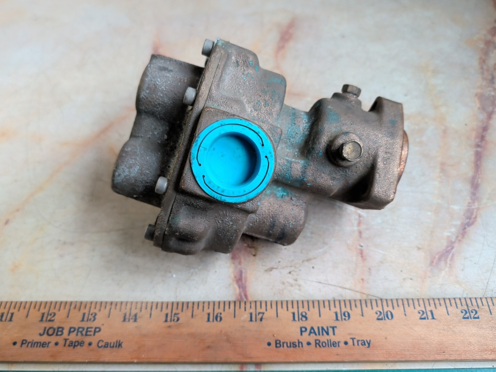 DAYTON TEEL 1V364 BRONZE & CAST IRON CLOSE COUPLED GEAR PUMP - NEW (OLD STOCK)