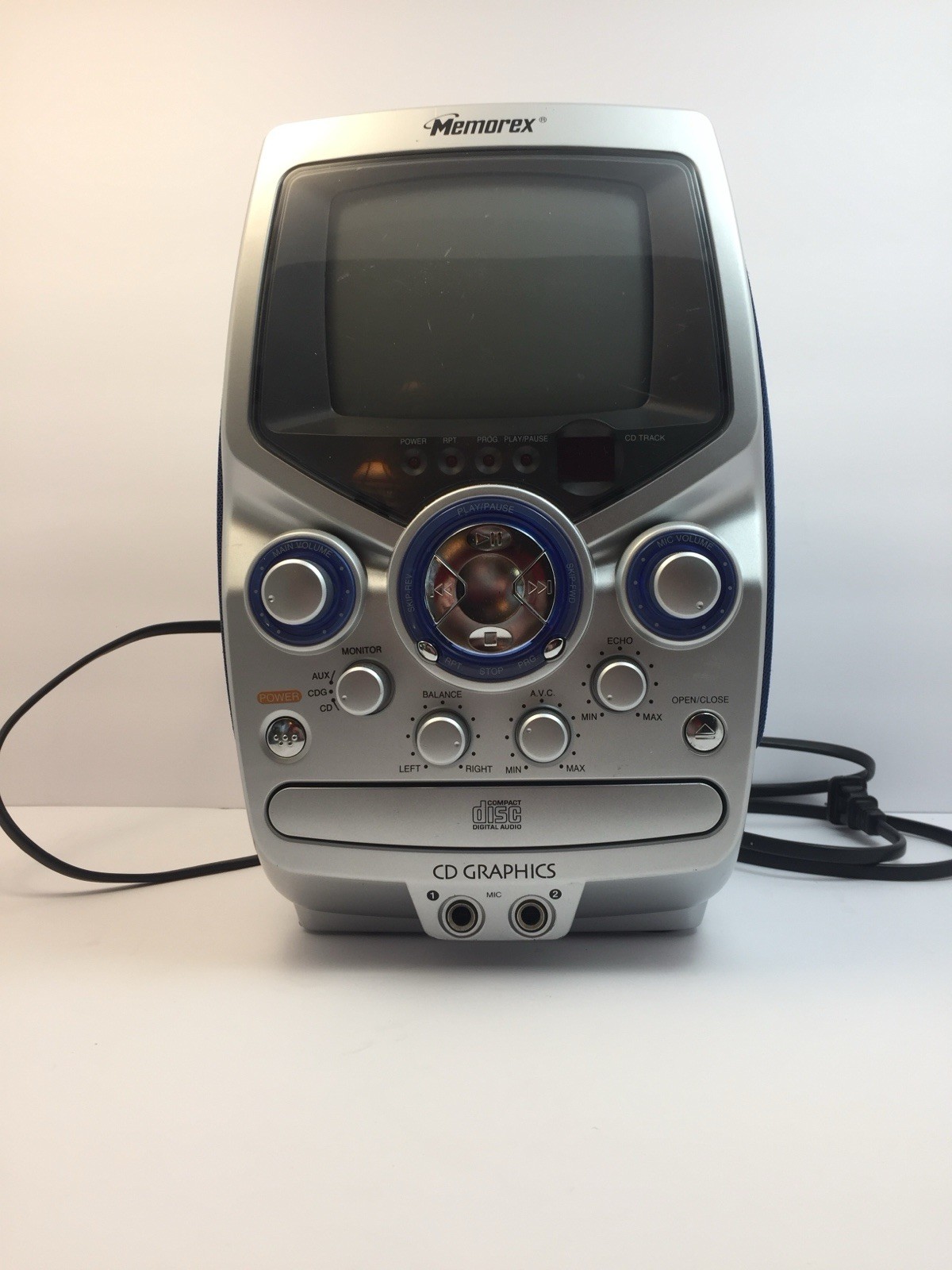 Memorex CD+G All In One Karaoke Player Machine MKS8501 CRT TESTED AND WORKING