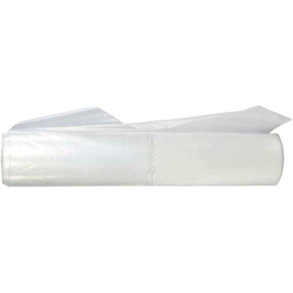 TRM 410C 10' x 100' 4 Mil All Weather Plastic Sheeting Clear Visqueen, 1-Roll