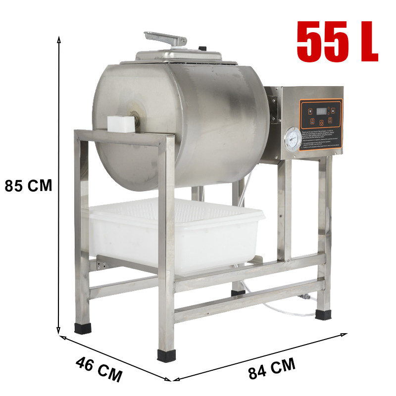 55L Meat Tumbler Marinator Machine Commercial Vacuum Vegetable Chicken Curing