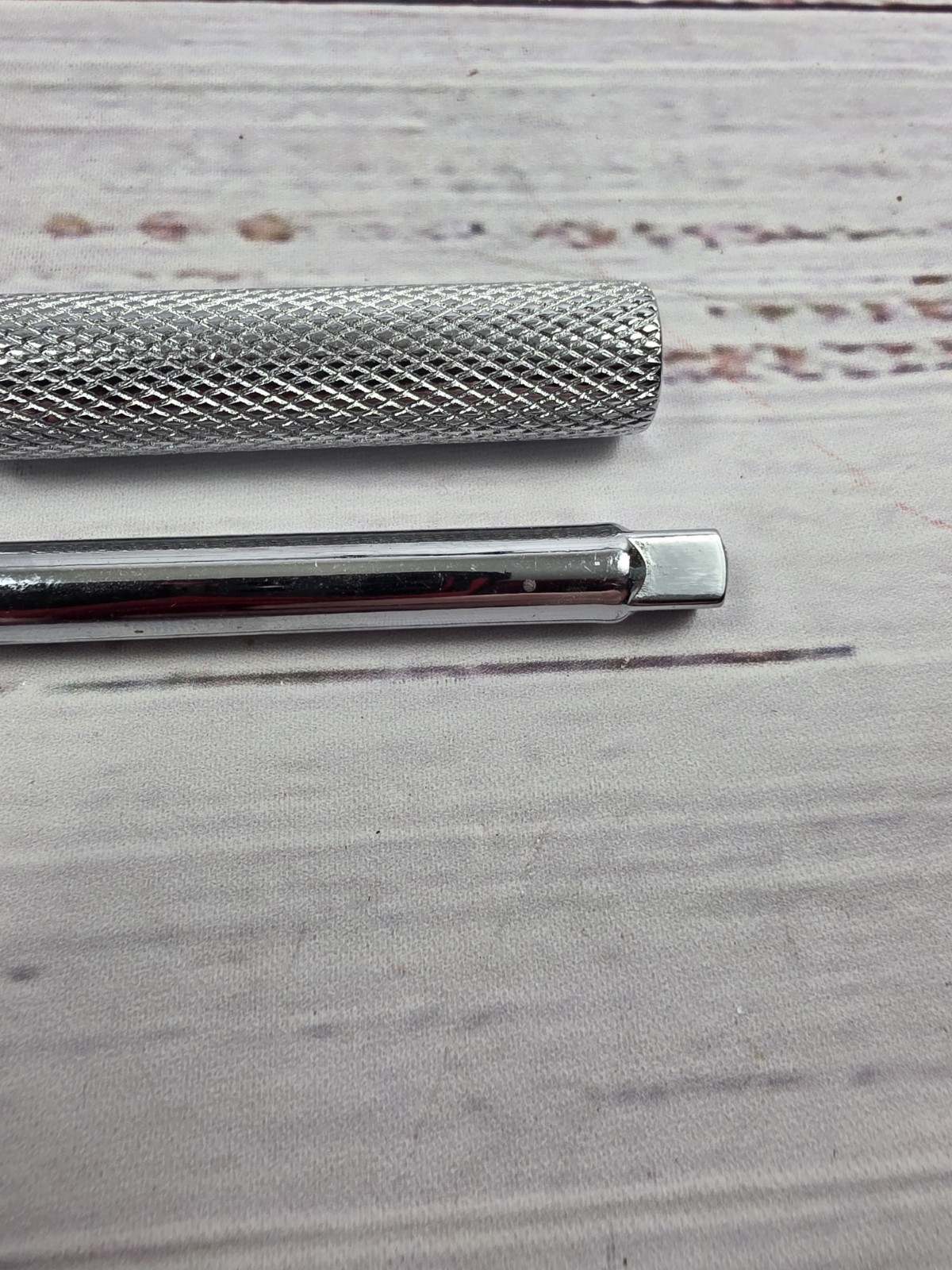 Vintage PROTO 1/4" Drive Breaker Bar 4766 USA w/ Knurled Handle + 4761 Extension